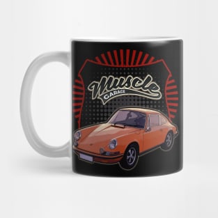 Porsche 911 1963 car muscle Mug